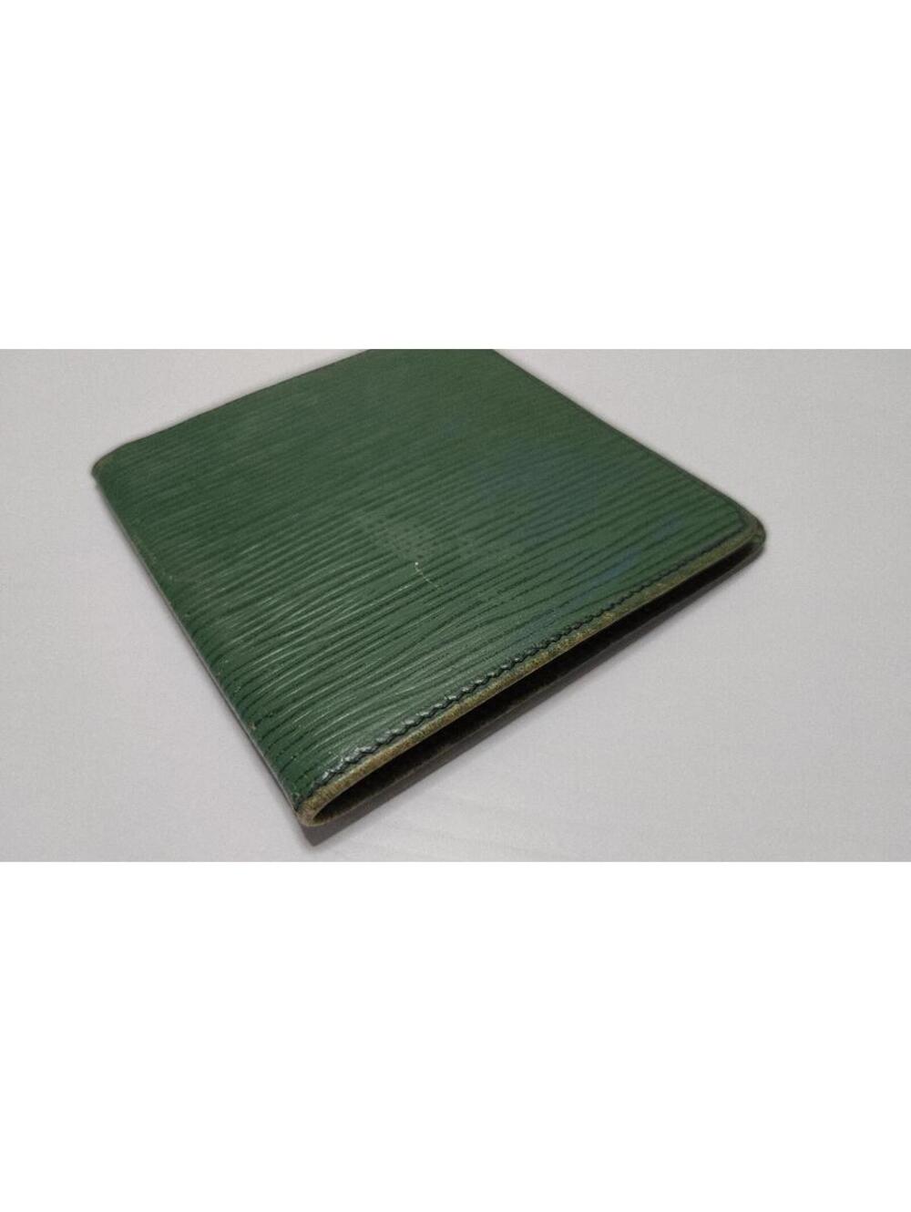 Louis Vuitton Epi Leather Bifold Wallet Green Men's Wallet - Picture 4 of 9